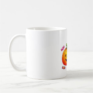 Kürbiskuscheln: Süße Mumie Halloween Kaffeetasse