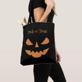 Kürbislächeln Tasche (Von Nahem)