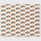 Kürbislaster, Geschenkpapier (Flach)