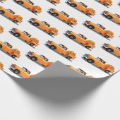 Kürbislaster, Geschenkpapier (Ecke)