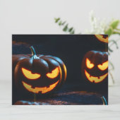 Kürbislaterne (Stehend Vorderseite)