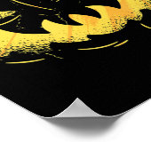 Kürbislaterne Beängstigende Kürbisgewächse Hallowe Poster (Ecke)