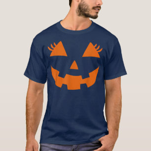 Kürbislaterne Beängstigende Kürbisgewächse Hallowe T-Shirt