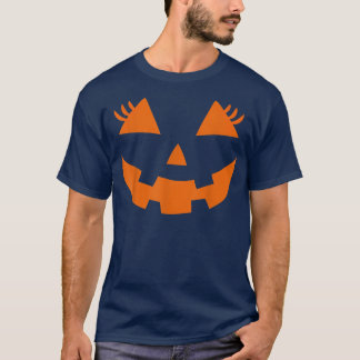 Kürbislaterne Beängstigende Kürbisgewächse Hallowe T-Shirt