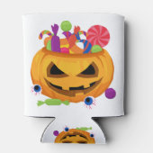 Kürbislaterne Dosenkühler (Rückseite)