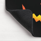 Kürbislaterne Face Pumpkin Eyelashes Hallowen Cos Mousepad (Ecke)