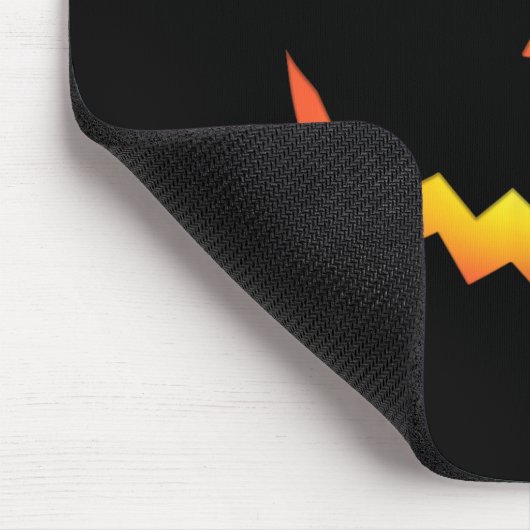 Kürbislaterne Face Pumpkin Eyelashes Hallowen Cos Mousepad (Ecke)