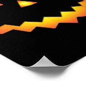 Kürbislaterne Face Pumpkin Eyelashes Hallowen Cos Poster (Ecke)