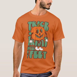 Kürbislaterne Face Pumpkin Halloween Trick oder Tr T-Shirt