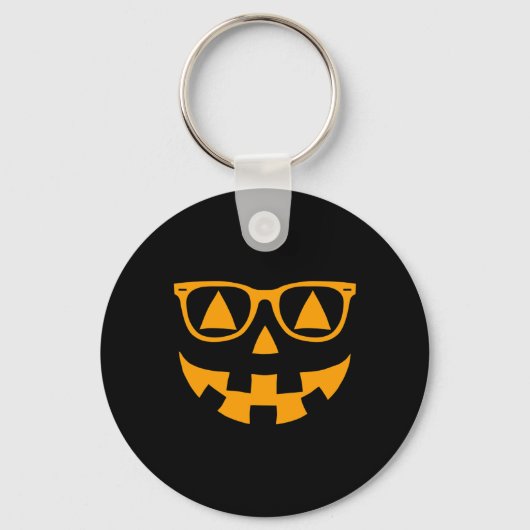 Kürbislaterne Face Sunglasses Brillen Halloween P Schlüsselanhänger (Vorderseite)
