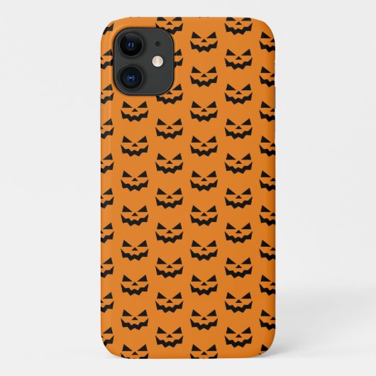 Kürbislaterne Gesicht Case-Mate iPhone Hülle (Rückseite)