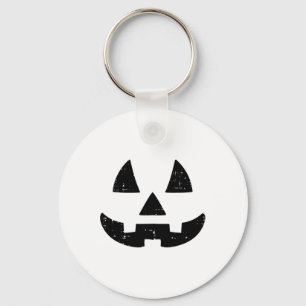 Kürbislaterne Gesicht Niedlich Halloween Kostüm Mä Schlüsselanhänger