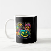 Kürbislaterne Halloween F Kaffeetasse (Links)