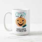 Kürbislaterne Halloween für Kürbis Kaffeetasse (Links)