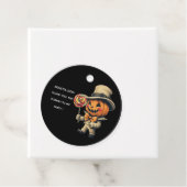 Kürbislaterne Halloween Gefallen Tags Geschenkanhänger (Beispiel)