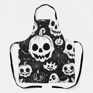 Kürbislaterne Halloween Schürze