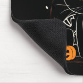 Kürbislaterne Halloween Spooky Kawaii Skeleton Ca Mousepad (Ecke)