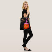 Kürbislaterne Halloween Tote Bag Tasche (Am Model)
