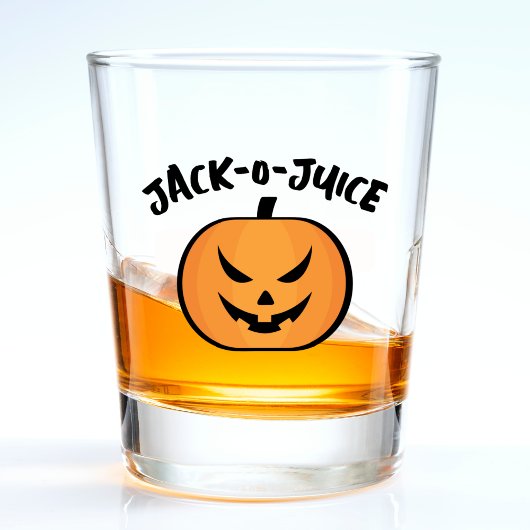 Kürbislaterne Juice Halloween Pumpkin Pun Joke Schnapsglas