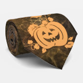 Kürbislaterne Krawatte (Gerollt)