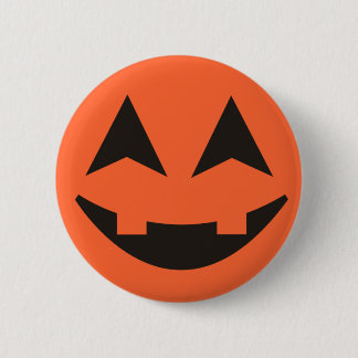 Kürbislaterne-Kürbisvampire-Halloween-Knopf Button