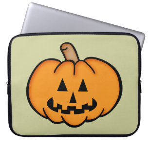 Kürbislaterne Laptopschutzhülle