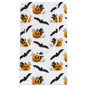 Kürbislaterne Orange Kleine Geschenktüte (Vorderseite)