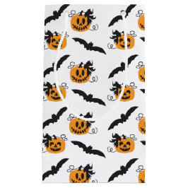 Kürbislaterne Orange Kleine Geschenktüte