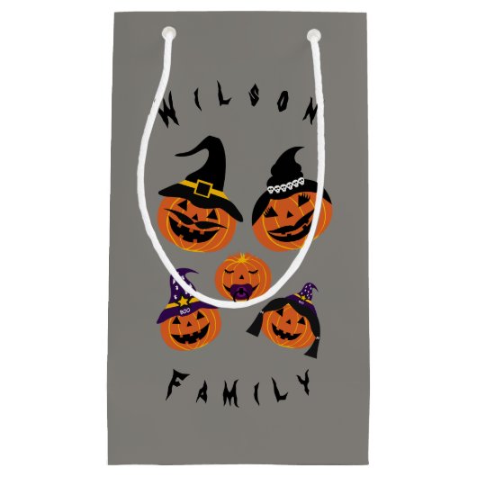 Kürbislaterne-Party Kleine Geschenktüte (Vorderseite)