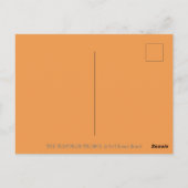 KÜRBISLATERNE PRINCE AUF SEINEM MAGIC UNICORD POSTKARTE (Rückseite)