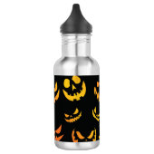 Kürbislaterne Pumpkin Face Edelstahlflasche (Links)