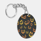 Kürbislaterne Pumpkin Face Schlüsselanhänger (Vorderseite links)
