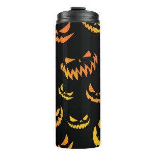 Kürbislaterne Pumpkin Face Thermosbecher