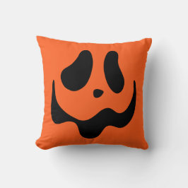 Kürbislaterne Pumpkin Face Throw Kissen