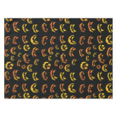 Kürbislaterne Pumpkin Face Tischdecke (Vorderseite (Horizontal))