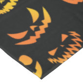 Kürbislaterne Pumpkin Face Tischdecke (Schrägansicht)
