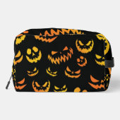 Kürbislaterne Pumpkin Face Waschbeutel (Rückseite)