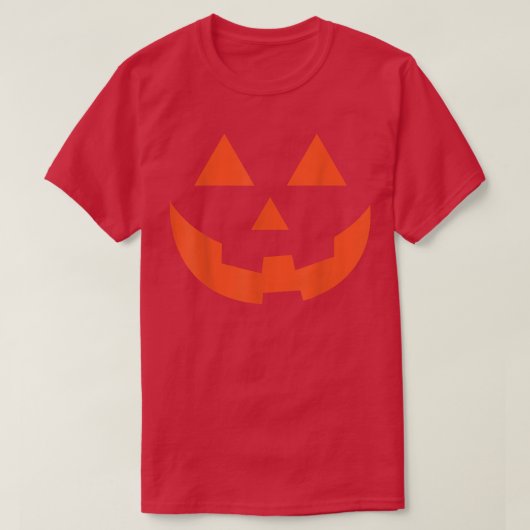 Kürbislaterne Pumpkin Halloween-Kostüm T-Shirt (Design vorne)