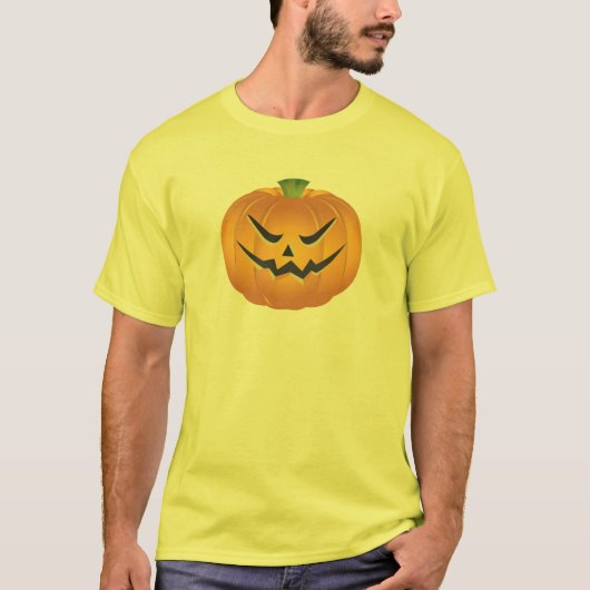 Kürbislaterne Pumpkin Halloween Shirt (Vorderseite)