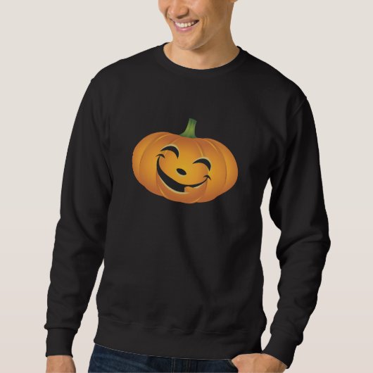 Kürbislaterne Pumpkin Halloween Shirt (Vorderseite)