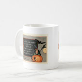 Kürbislaterne Pumpkin Hexenkuchen Kaffeetasse (Vorderseite Links)