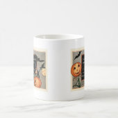 Kürbislaterne Pumpkin Hexenkuchen Kaffeetasse (Mittel)