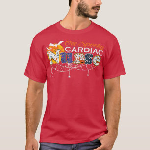 Kürbislaterne Pumpkin One Spookokac Cardiac Nurse  T-Shirt