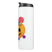 Kürbislaterne Thermosbecher (Nach rechts gedreht)