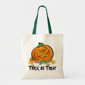 Kürbislaterne Trick oder Treat Bag Tragetasche (Vorne)