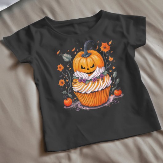 Kürbislaterne Wasserfarbe Pumpkin Saison T-Shirt