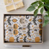 Kürbislaternen Fledermäuse Gespenster Herbst niedl Seidenpapier (Geschenk)