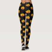 Kürbislaternen-Leggings Leggings (Rückseite)