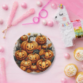 Kürbislaternen Pappteller (Party)