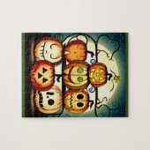 Kürbislaternen Puzzle (Horizontal)